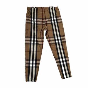 Burberry Check Stretch Jersey Leggings Size XXL Womens